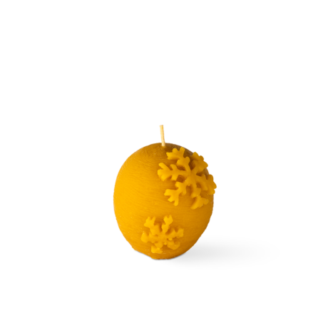 Le Rucher De La Colline Bougie En Cire Abeille Bougie Flocons