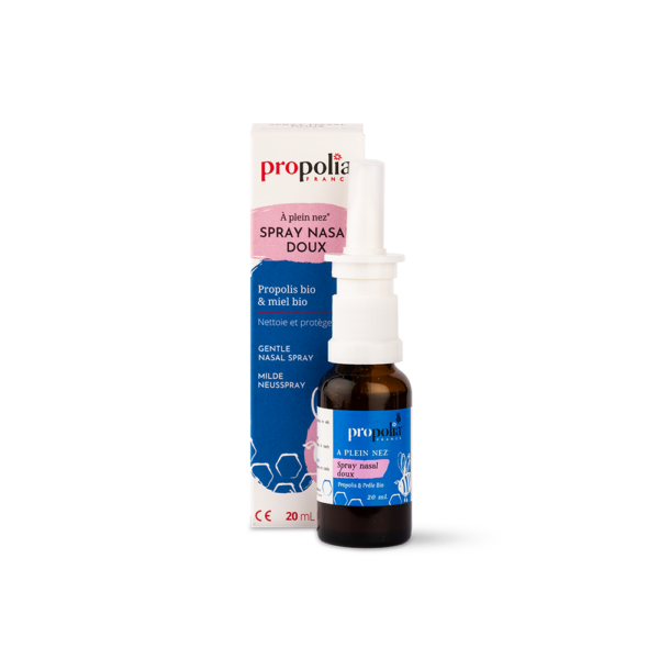 Spray nasal doux - Propolia • Le Rucher de la Colline