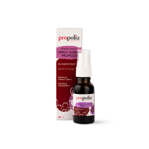 Spray gorge propolis - Propolia • Le Rucher de la Colline